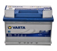 Аккумулятор автомобильный Varta BlueDynamicEFB70AhЕв(-/+)(760EN) N70 (570500076)