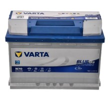 Акумулятор автомобільний Varta BlueDynamicEFB70AhЕв(-/+)(760EN) N70 (570500076)