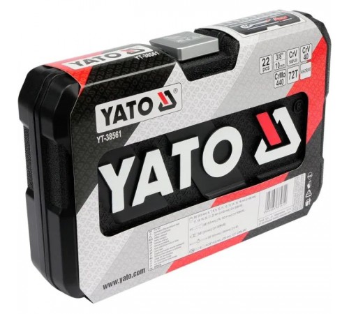 Набор инструментов Yato YT-38561. Набор инструментов Yato YT-38561.