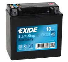 Аккумулятор автомобильный EXIDE START STOP AUXILIARY 13Ah (+/-) (200CCA) (EK131)