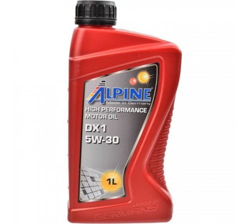 Моторна олива Alpine 5W-30 DX1 1л (1665-1) Моторна олива Alpine 5W-30 DX1 1л (1665-1)