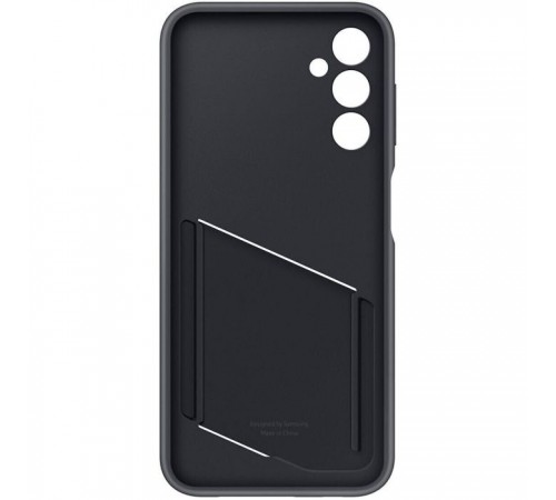 Чохол до мобільного телефона Samsung A14 Card Slot Case Black (EF-OA146TBEGRU) Чохол до мобільного телефона Samsung A14 Card Slot Case Black (EF-OA146TBEGRU)