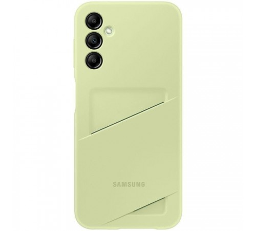 Чохол до мобільного телефона Samsung A14 Card Slot Case Lime (EF-OA146TGEGRU) Чохол до мобільного телефона Samsung A14 Card Slot Case Lime (EF-OA146TGEGRU)