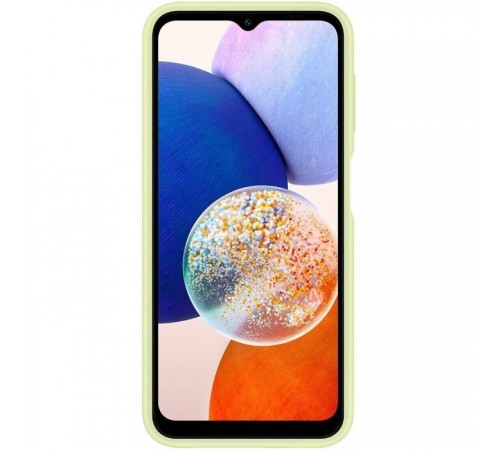 Чохол до мобільного телефона Samsung A14 Card Slot Case Lime (EF-OA146TGEGRU) Чохол до мобільного телефона Samsung A14 Card Slot Case Lime (EF-OA146TGEGRU)