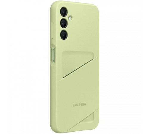 Чохол до мобільного телефона Samsung A14 Card Slot Case Lime (EF-OA146TGEGRU) Чохол до мобільного телефона Samsung A14 Card Slot Case Lime (EF-OA146TGEGRU)