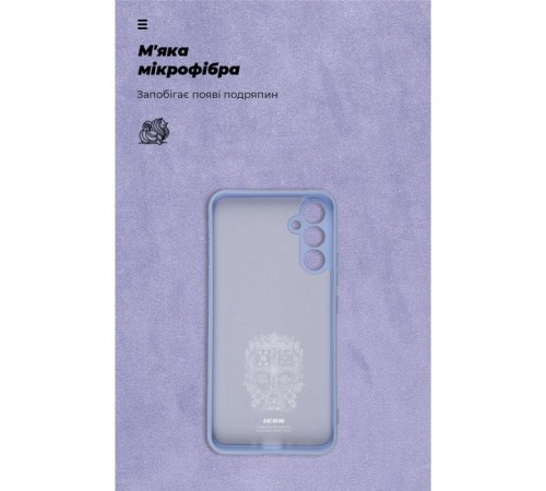 Чохол до мобільного телефона Armorstandart ICON Case Samsung A34 5G (A346) Camera cover Lavender (ARM66498) Чохол до мобільного телефона Armorstandart ICON Case Samsung A34 5G (A346) Camera cover Lavender (ARM66498)