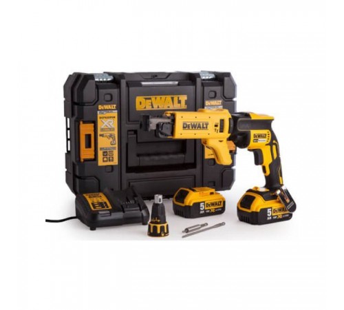 Шуруповерт DeWALT 18V XR Li-Ion, безщітковий, 30/5 Нм, 4400 об/хв, кейс (DCF620P2K) Шуруповерт DeWALT 18V XR Li-Ion, безщітковий, 30/5 Нм, 4400 об/хв, кейс (DCF620P2K)