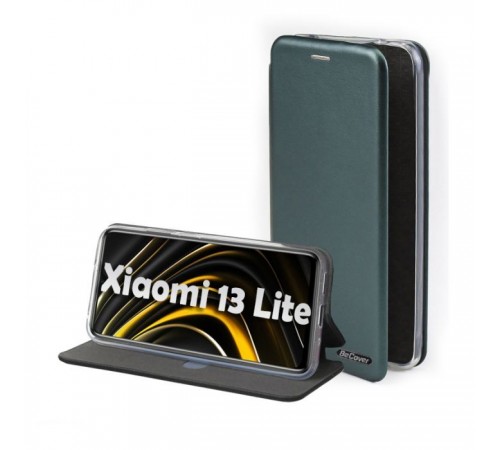 Чохол до мобільного телефона BeCover Exclusive Xiaomi 13 Lite Dark Green (709051) Чохол до мобільного телефона BeCover Exclusive Xiaomi 13 Lite Dark Green (709051)