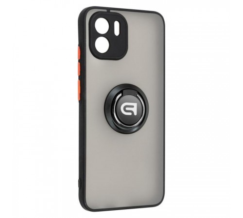 Чохол до мобільного телефона Armorstandart Frosted Matte Ring Xiaomi Redmi A2 Black (ARM68374) Чохол до мобільного телефона Armorstandart Frosted Matte Ring Xiaomi Redmi A2 Black (ARM68374)