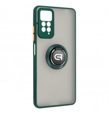 Чохол до мобільного телефона Armorstandart Frosted Matte Ring Xiaomi Redmi Note 12 Pro 4G Dark Green (ARM68383)