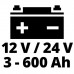 Пуско зарядний пристрій Einhell CE-BC 30 M, 12/24 В, 3-600 А/г, макс. 30А (1002275)