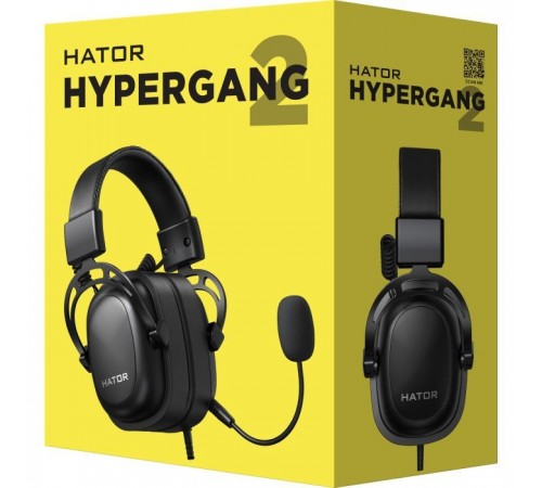 Наушники Hator Hypergang 2 Black (HTA-910) Наушники Hator Hypergang 2 Black (HTA-910)