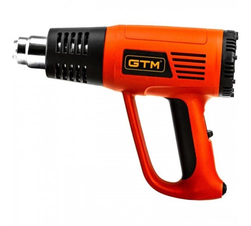 Будівельний фен GTM HG2000E, 2000Вт, 80-600С, 300/500л/хв (HG2000E) Будівельний фен GTM HG2000E, 2000Вт, 80-600С, 300/500л/хв (HG2000E)