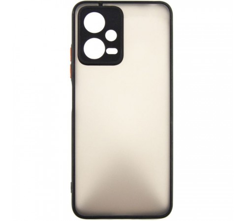 Чохол до мобільного телефона Dengos Matte Xiaomi Redmi Note 12 5g (black) (DG-TPU-MATT-129) Чохол до мобільного телефона Dengos Matte Xiaomi Redmi Note 12 5g (black) (DG-TPU-MATT-129)