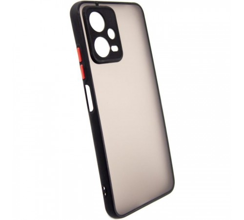 Чохол до мобільного телефона Dengos Matte Xiaomi Redmi Note 12 5g (black) (DG-TPU-MATT-129) Чохол до мобільного телефона Dengos Matte Xiaomi Redmi Note 12 5g (black) (DG-TPU-MATT-129)
