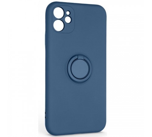 Чохол до мобільного телефона Armorstandart Icon Ring Apple iPhone 11 Blue (ARM68643) Чохол до мобільного телефона Armorstandart Icon Ring Apple iPhone 11 Blue (ARM68643)