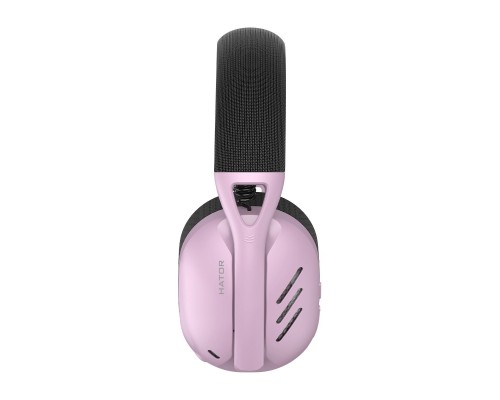 Навушники Hator Hyperpunk 2 Wireless Tri-mode Black/Lilac (HTA-859) Навушники Hator Hyperpunk 2 Wireless Tri-mode Black/Lilac (HTA-859)