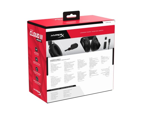 Навушники HyperX Cloud III Wireless Black (77Z45AA) Навушники HyperX Cloud III Wireless Black (77Z45AA)