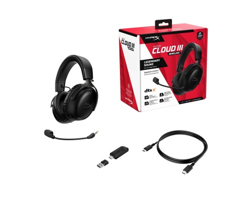 Навушники HyperX Cloud III Wireless Black (77Z45AA) Навушники HyperX Cloud III Wireless Black (77Z45AA)