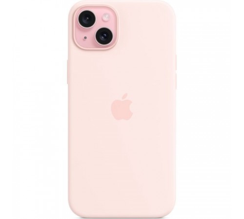 Чохол до мобільного телефона Apple iPhone 15 Plus Silicone Case with MagSafe Light Pink (MT143ZM/A) Чохол до мобільного телефона Apple iPhone 15 Plus Silicone Case with MagSafe Light Pink (MT143ZM/A)