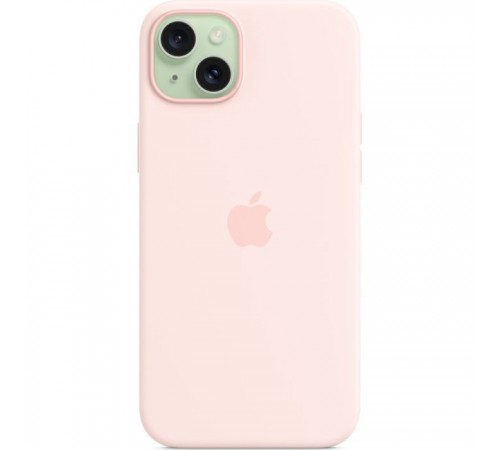 Чохол до мобільного телефона Apple iPhone 15 Plus Silicone Case with MagSafe Light Pink (MT143ZM/A) Чохол до мобільного телефона Apple iPhone 15 Plus Silicone Case with MagSafe Light Pink (MT143ZM/A)