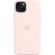 Чохол до мобільного телефона Apple iPhone 15 Plus Silicone Case with MagSafe Light Pink (MT143ZM/A)
