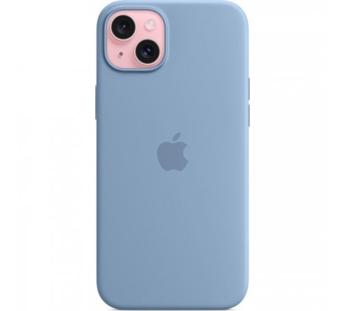 Чохол до мобільного телефона Apple iPhone 15 Plus Silicone Case with MagSafe Winter Blue (MT193ZM/A) Чохол до мобільного телефона Apple iPhone 15 Plus Silicone Case with MagSafe Winter Blue (MT193ZM/A)
