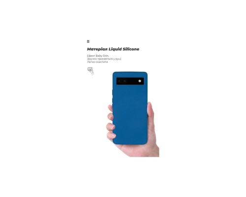 Чехол для мобильного телефона Armorstandart ICON Case Google Pixel 6a Blue (ARM70908) Чехол для мобильного телефона Armorstandart ICON Case Google Pixel 6a Blue (ARM70908)