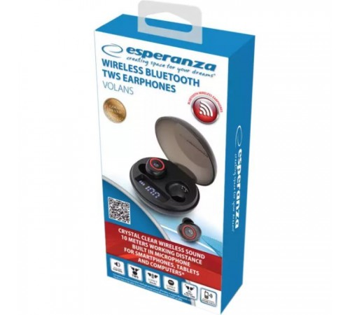 Наушники Esperanza Earphones Volans (EH236K) Наушники Esperanza Earphones Volans (EH236K)
