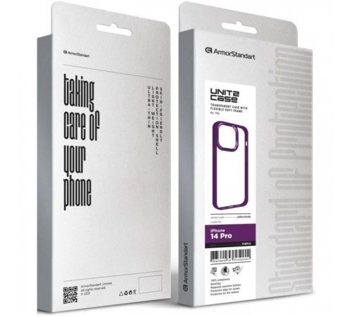 Чохол до мобільного телефона Armorstandart UNIT2 Apple iPhone 14 Pro Purple (ARM69948)