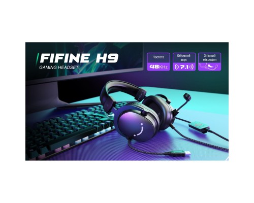 Наушники Fifine H9 Black (H9) Наушники Fifine H9 Black (H9)