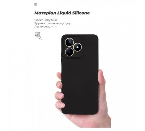 Чохол до мобільного телефона Armorstandart ICON Case Realme C51/C53 NFC Camera cover Black (ARM71022) Чохол до мобільного телефона Armorstandart ICON Case Realme C51/C53 NFC Camera cover Black (ARM71022)