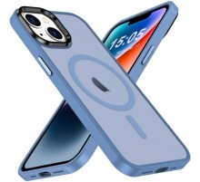 Чехол для мобильного телефона 2E Basic Apple iPhone 15 Soft Touch MagSafe Cover Light Blue (2E-IPH-15-OCLS-LB)