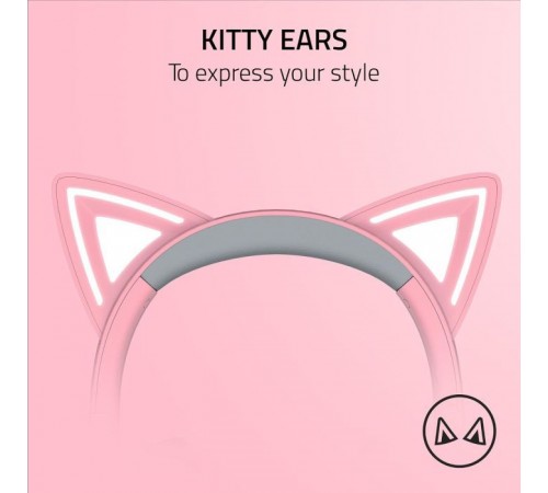 Наушники Razer Kraken Kitty V2 Quartz (RZ04-04730200-R3M1) Наушники Razer Kraken Kitty V2 Quartz (RZ04-04730200-R3M1)
