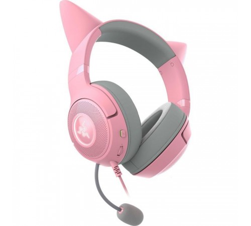 Наушники Razer Kraken Kitty V2 Quartz (RZ04-04730200-R3M1) Наушники Razer Kraken Kitty V2 Quartz (RZ04-04730200-R3M1)
