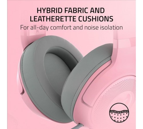 Наушники Razer Kraken Kitty V2 Quartz (RZ04-04730200-R3M1) Наушники Razer Kraken Kitty V2 Quartz (RZ04-04730200-R3M1)