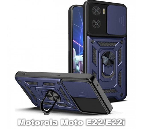 Чохол до мобільного телефона BeCover Military Motorola Moto E22/E22i Blue (709978) Чохол до мобільного телефона BeCover Military Motorola Moto E22/E22i Blue (709978)