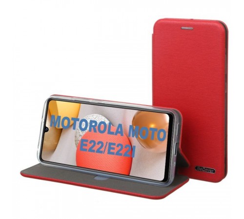 Чохол до мобільного телефона BeCover Exclusive Motorola Moto E22/E22i Burgundy Red (710241) Чохол до мобільного телефона BeCover Exclusive Motorola Moto E22/E22i Burgundy Red (710241)