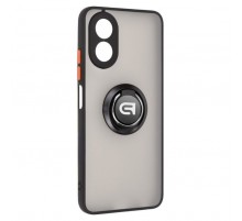 Чехол для мобильного телефона Armorstandart Frosted Matte Ring OPPO A18 4G/A38 4G Black (ARM72699)