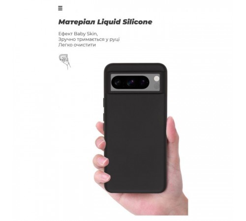 Чохол до мобільного телефона Armorstandart ICON Case Google Pixel 8 Black (ARM73026)