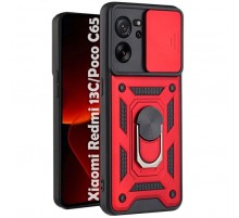 Чехол для мобильного телефона BeCover Military Xiaomi Redmi 13C / Poco C65 Red (710564)