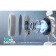 Навушники Fifine H6 RGB 7.1 White (H6W)