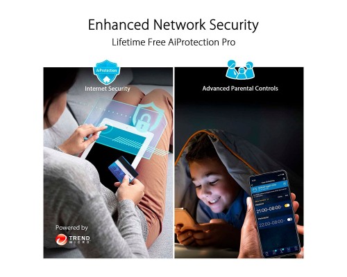 Маршрутизатор ASUS RT-AX5400 (90IG0860-MO3B00) Маршрутизатор ASUS RT-AX5400 (90IG0860-MO3B00)