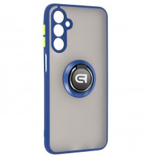 Чохол до мобільного телефона Armorstandart Frosted Matte Ring Samsung A25 5G (A256) Navy Blue (ARM73765)