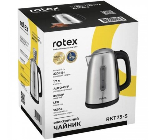 Електрочайник Rotex RKT75-S Електрочайник Rotex RKT75-S