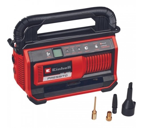 Автомобильный компрессор Einhell PRESSITO 18/25, 18В PXC, 10.5бар (без АКБ и ЗУ) (4020420)