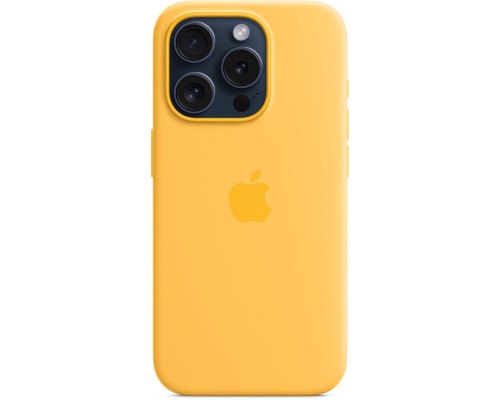 Чехол для мобильного телефона Apple iPhone 15 Pro Silicone Case with MagSafe - Sunshine, Model A3125 (MWNK3ZM/A)