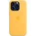 Чехол для мобильного телефона Apple iPhone 15 Pro Silicone Case with MagSafe - Sunshine, Model A3125 (MWNK3ZM/A)