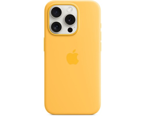Чехол для мобильного телефона Apple iPhone 15 Pro Silicone Case with MagSafe - Sunshine, Model A3125 (MWNK3ZM/A)