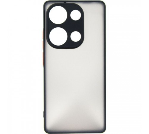 Чохол до мобільного телефона Dengos Matte Xiaomi Redmi Note 13 Pro 4G (black) (DG-TPU-MATT-141) Чохол до мобільного телефона Dengos Matte Xiaomi Redmi Note 13 Pro 4G (black) (DG-TPU-MATT-141)